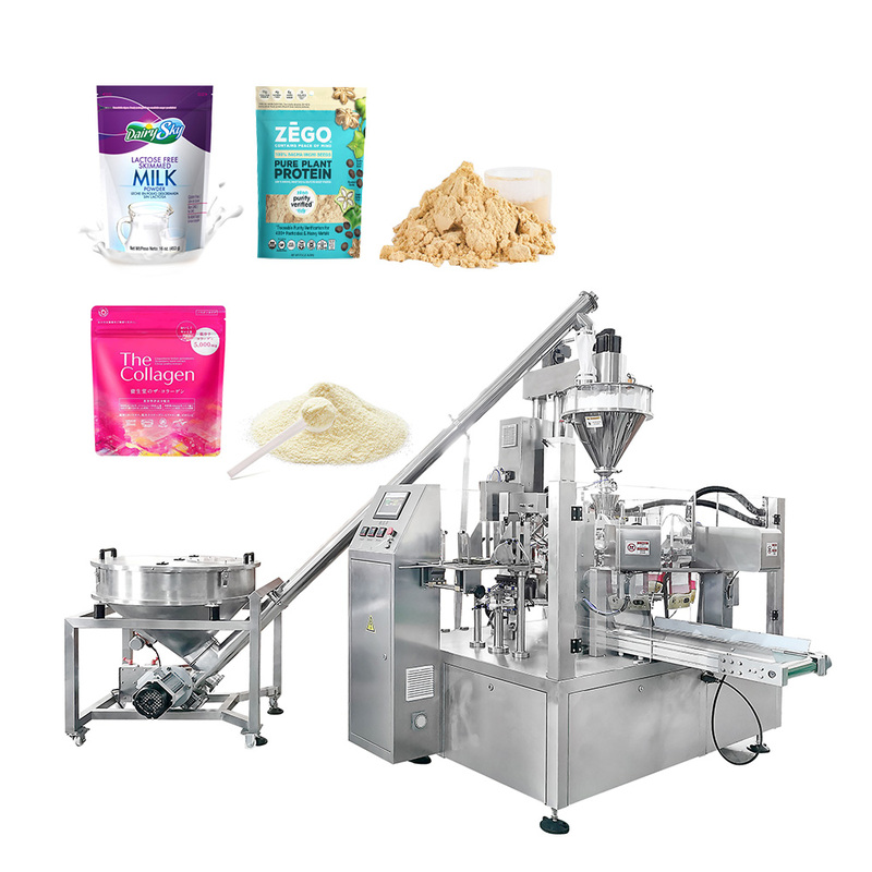 Premade Pouch Packing Machine for Powder Packaging